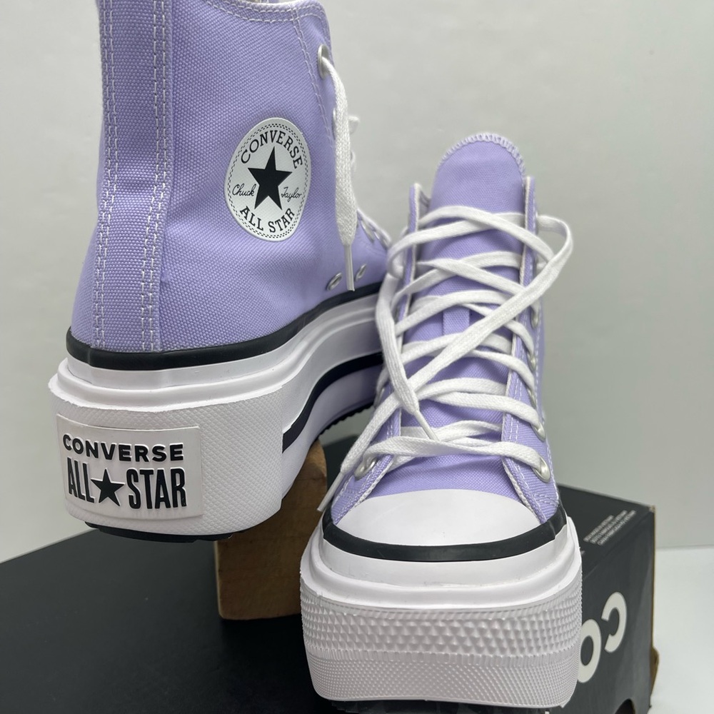 Converse WMNS Platform Sneakers High-Tops
CTAS LIFT DOUBLE STACK HI VIOLET HEAT/ - Picture 9 of 16